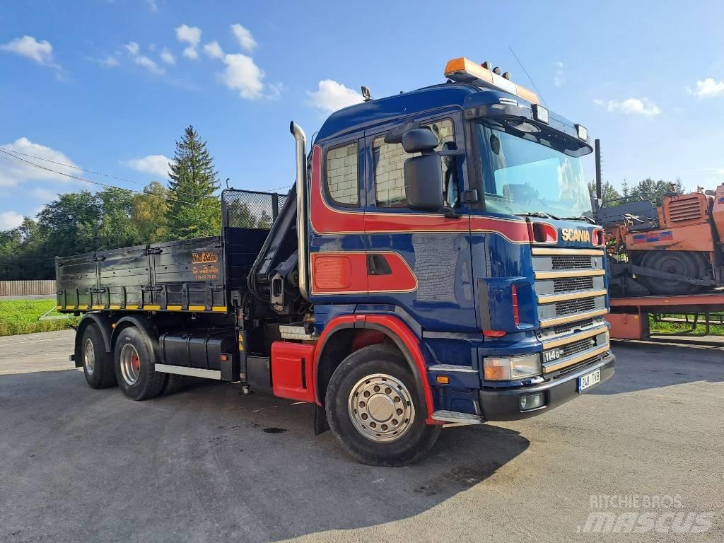 Scania R114 起重機卡車