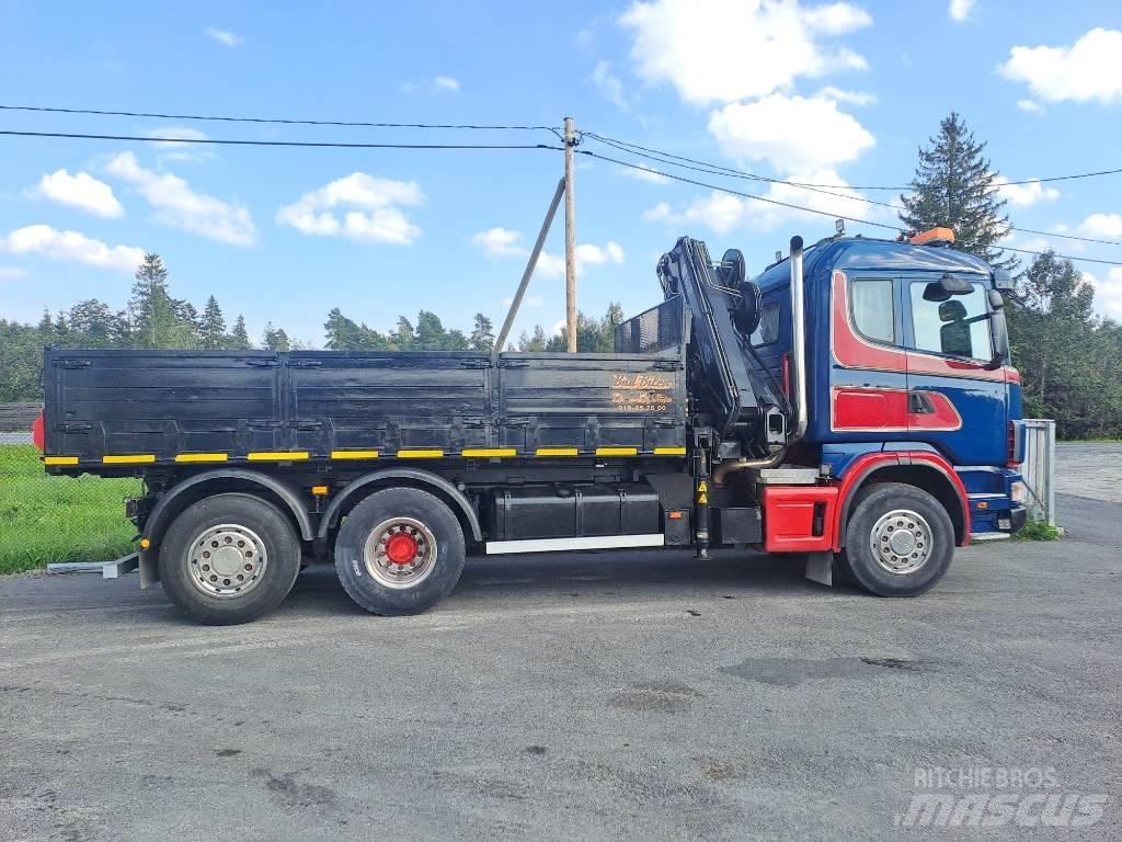 Scania R114 起重機卡車