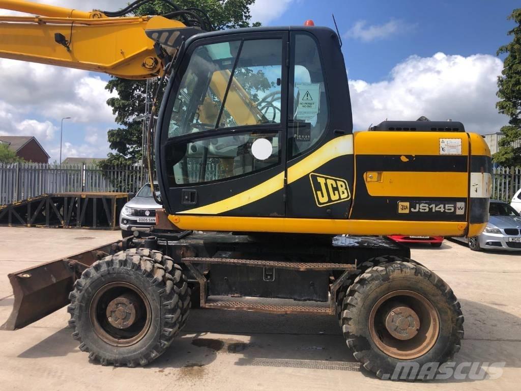 JCB JS145W 旋轉式挖土機/掘鑿機/挖掘機