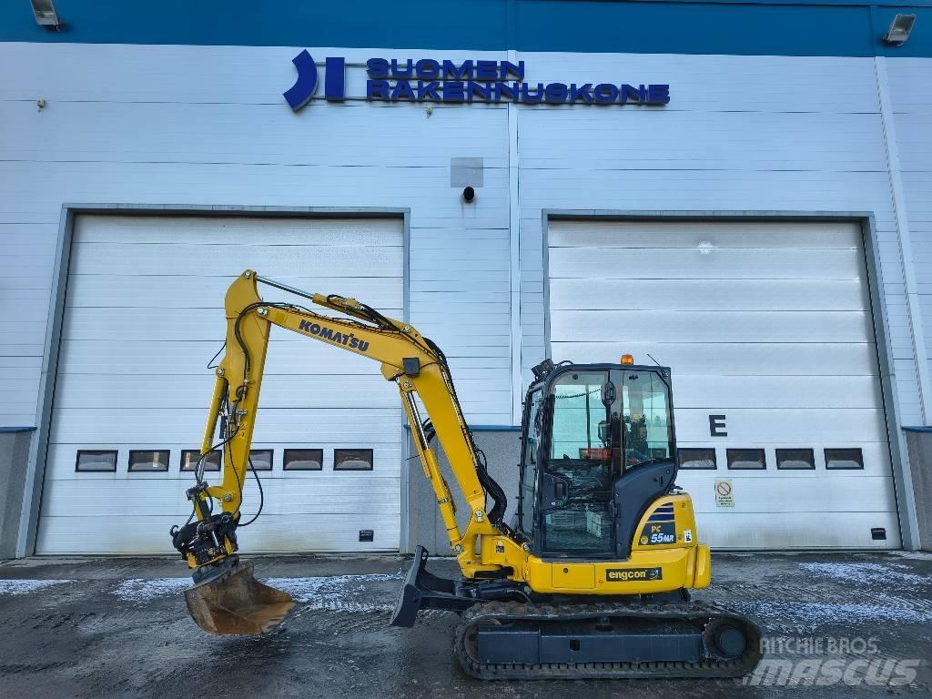 Komatsu PC55 MR-5 小型挖土機/掘鑿機<7t(小型挖掘機)