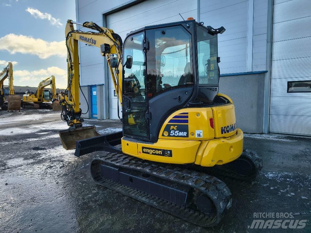 Komatsu PC55 MR-5 小型挖土機/掘鑿機<7t(小型挖掘機)