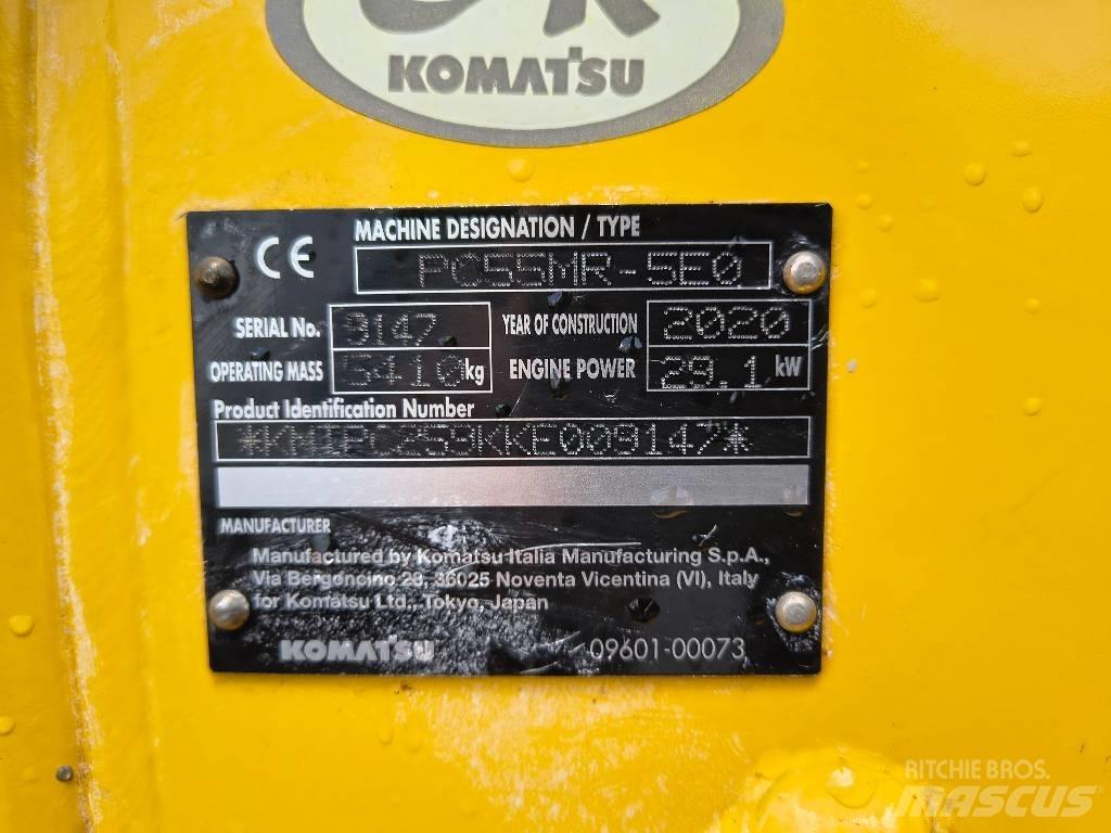 Komatsu PC55 MR-5 小型挖土機/掘鑿機<7t(小型挖掘機)