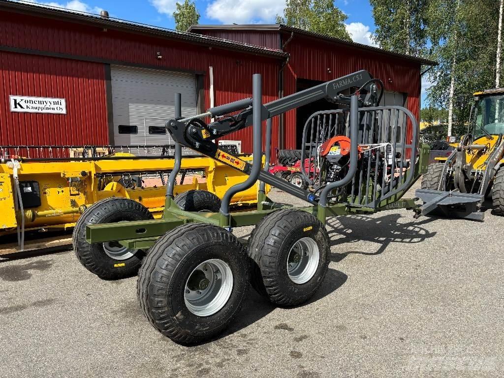 Farma T7 ja C 5.1D 林業拖車