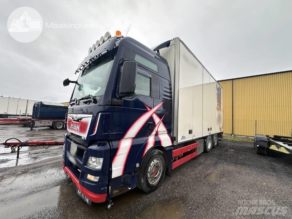 MAN TGX 26.480 貨箱式卡車