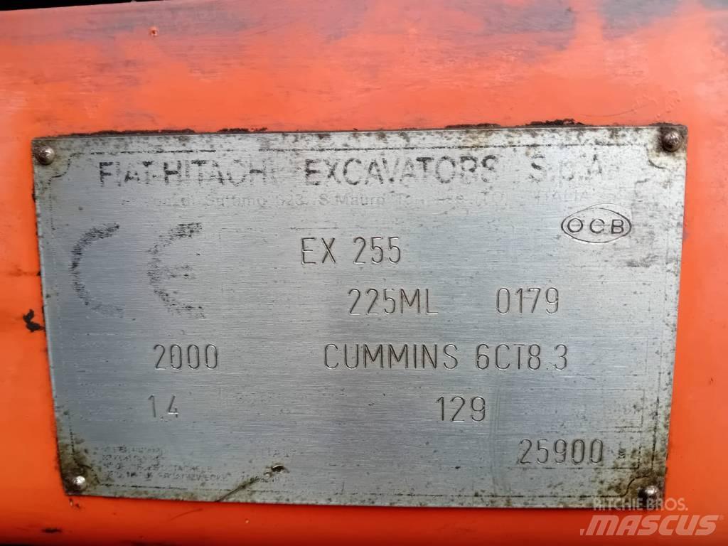 Fiat-Hitachi EX 255 履帶式 挖土機/掘鑿機/挖掘機