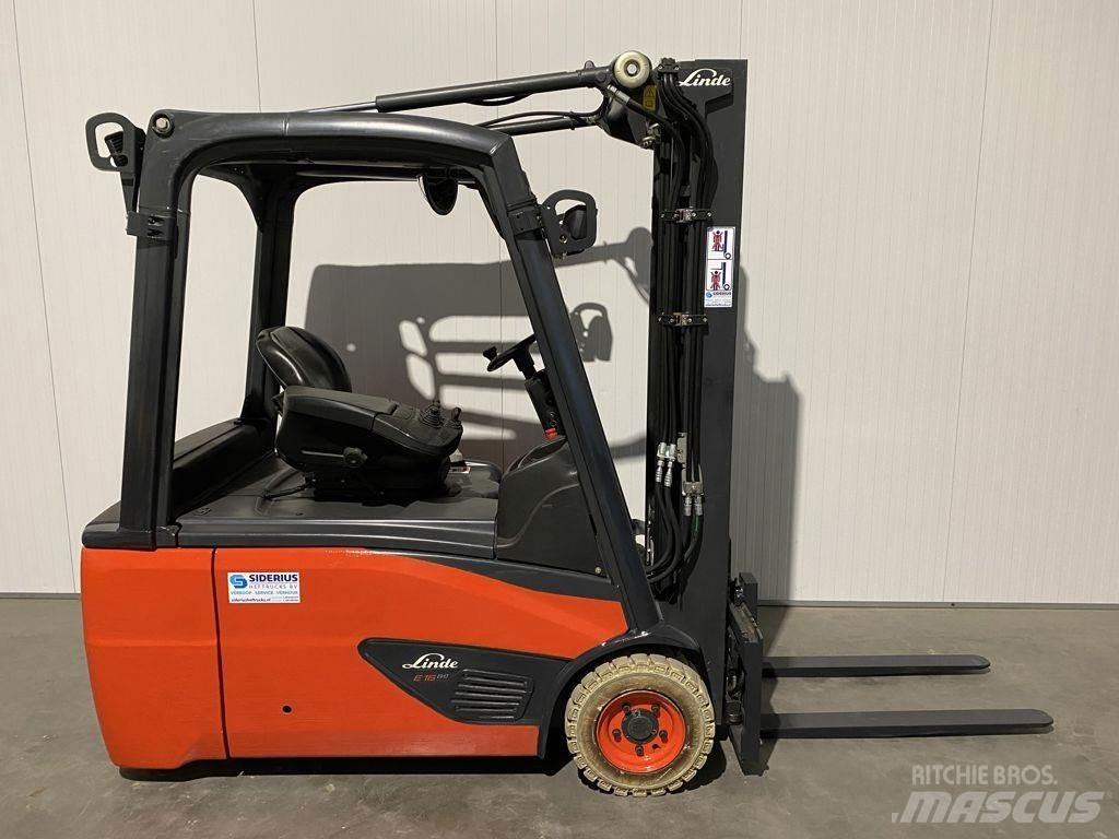 Linde E16L-386 電動堆高機