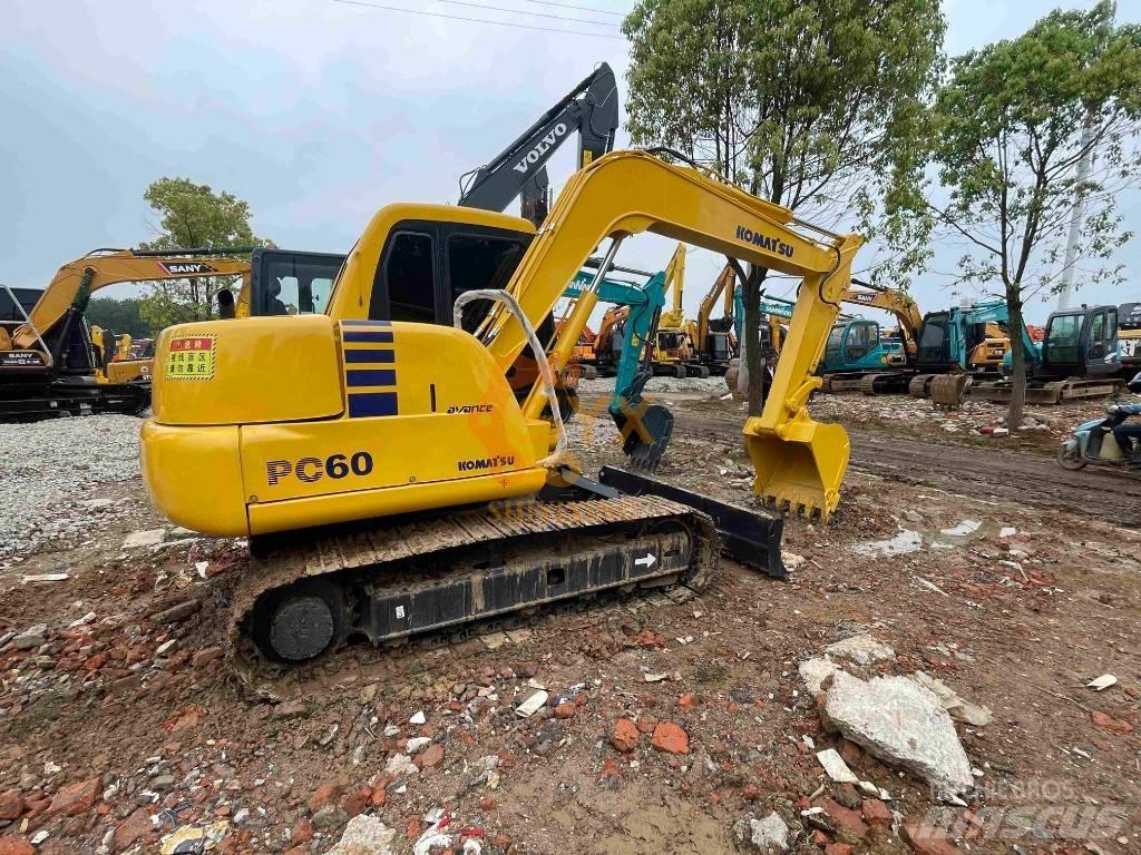 Komatsu PC 60 小型挖土機/掘鑿機<7t(小型挖掘機)