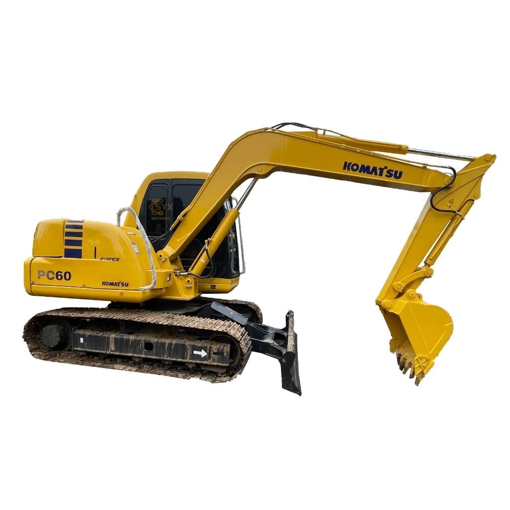 Komatsu PC 60 小型挖土機/掘鑿機<7t(小型挖掘機)