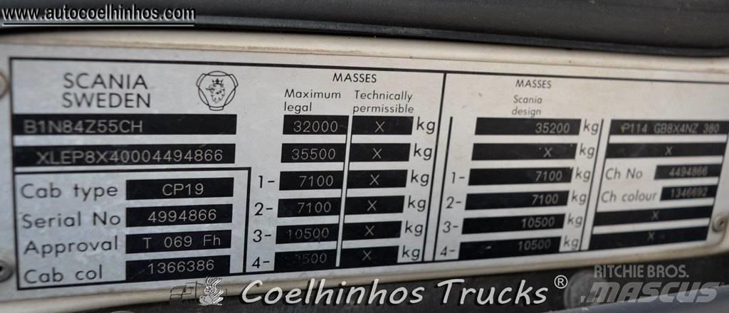 Scania 114 G 380 農用 / 榖粒 卡車