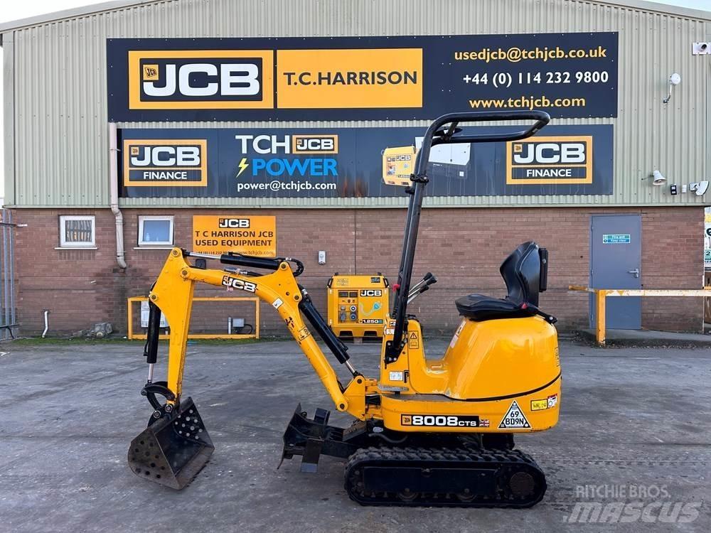 JCB 8008 小型挖土機/掘鑿機<7t(小型挖掘機)
