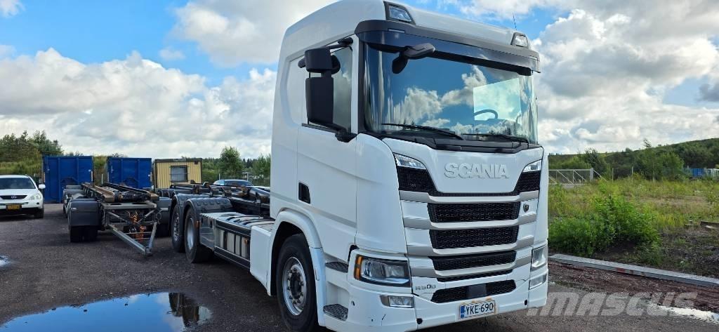 Scania R 500 吊鉤式起重車