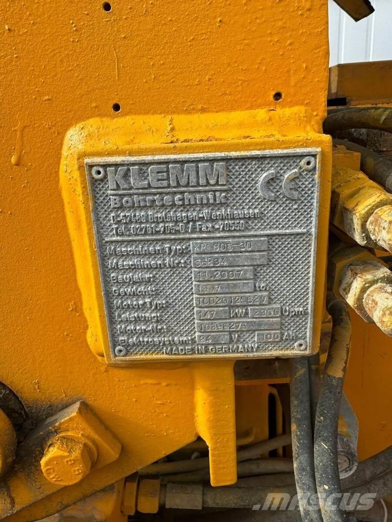 Klemm KR 806-3D 重型鑽孔機