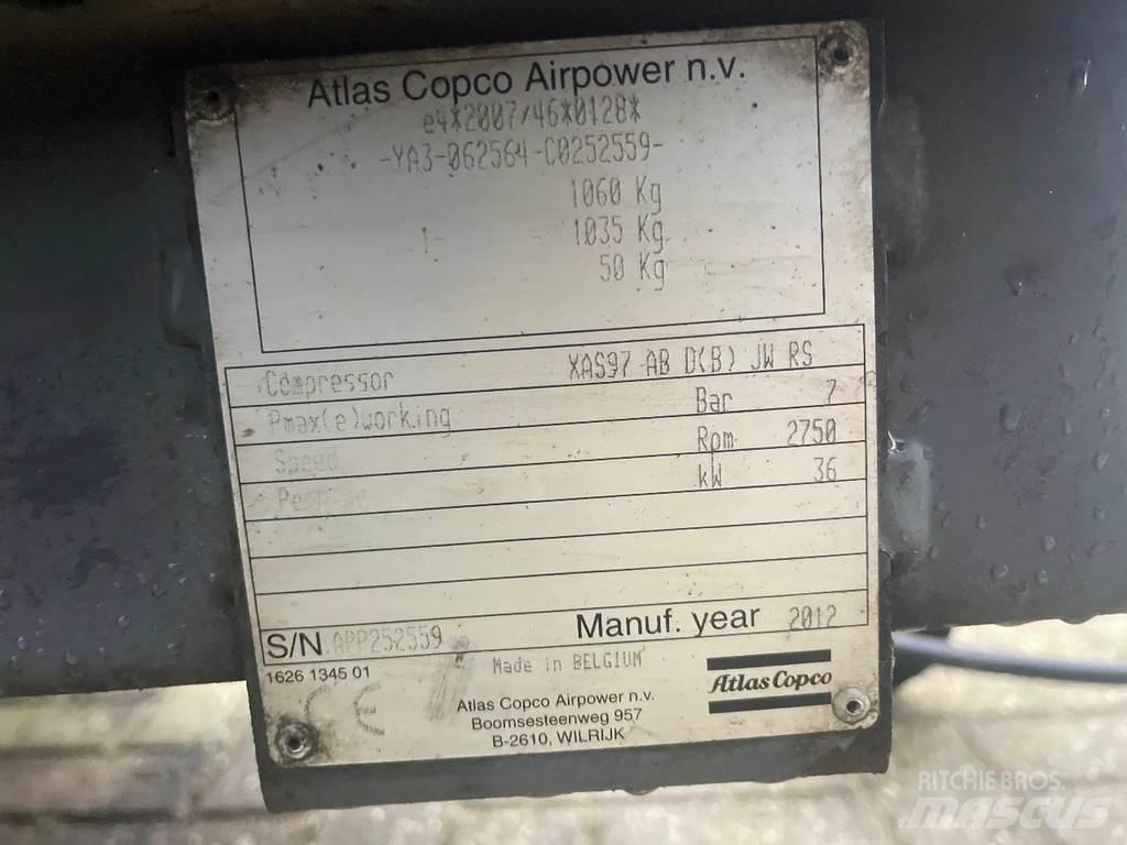 Atlas Copco Xas97 空氣壓縮機