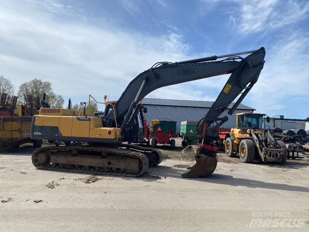 Volvo EC 250 D L 履帶式 挖土機/掘鑿機/挖掘機