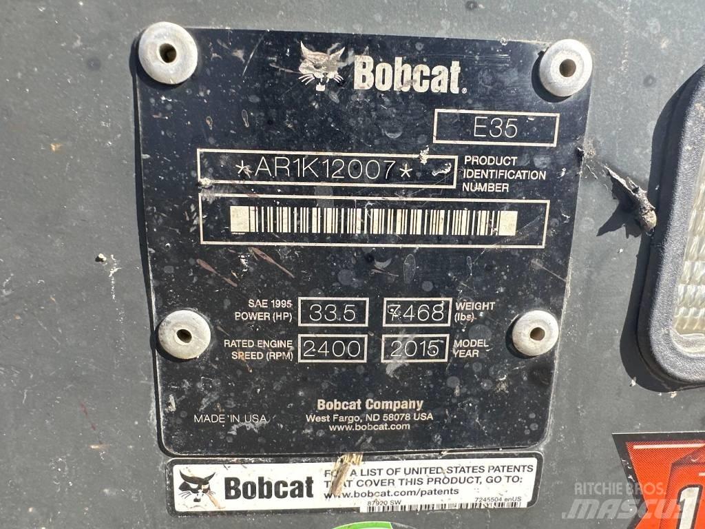 Bobcat E35 小型挖土機/掘鑿機<7t(小型挖掘機)