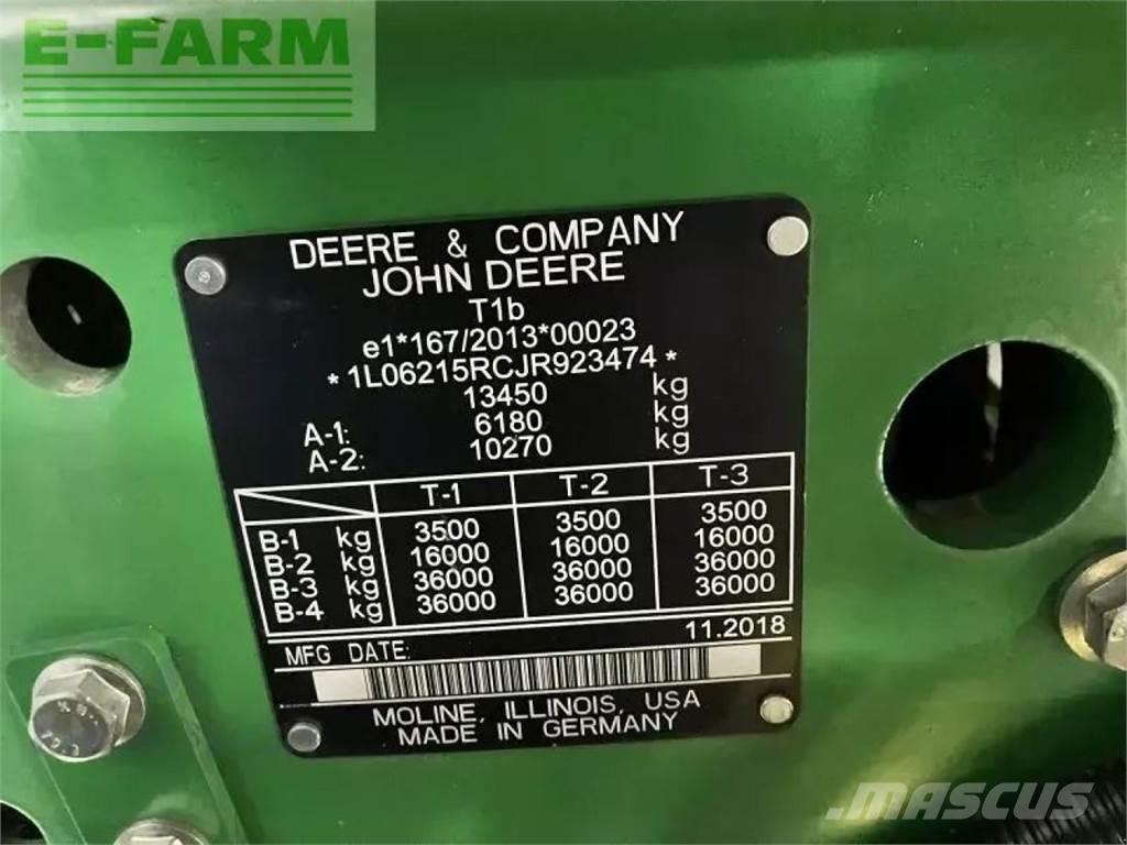 John Deere 6215r 曳引機