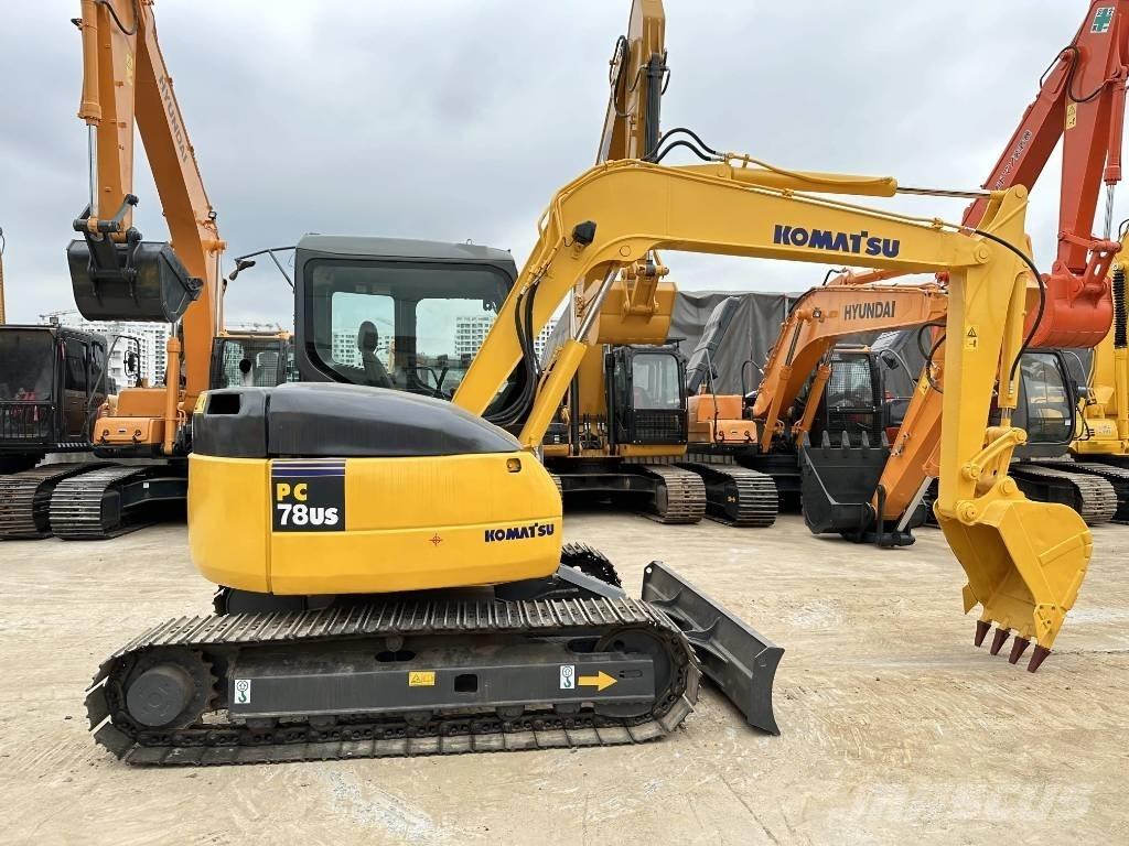 Komatsu PC78US 中型挖土機/掘鑿機/挖掘機 7t-12t