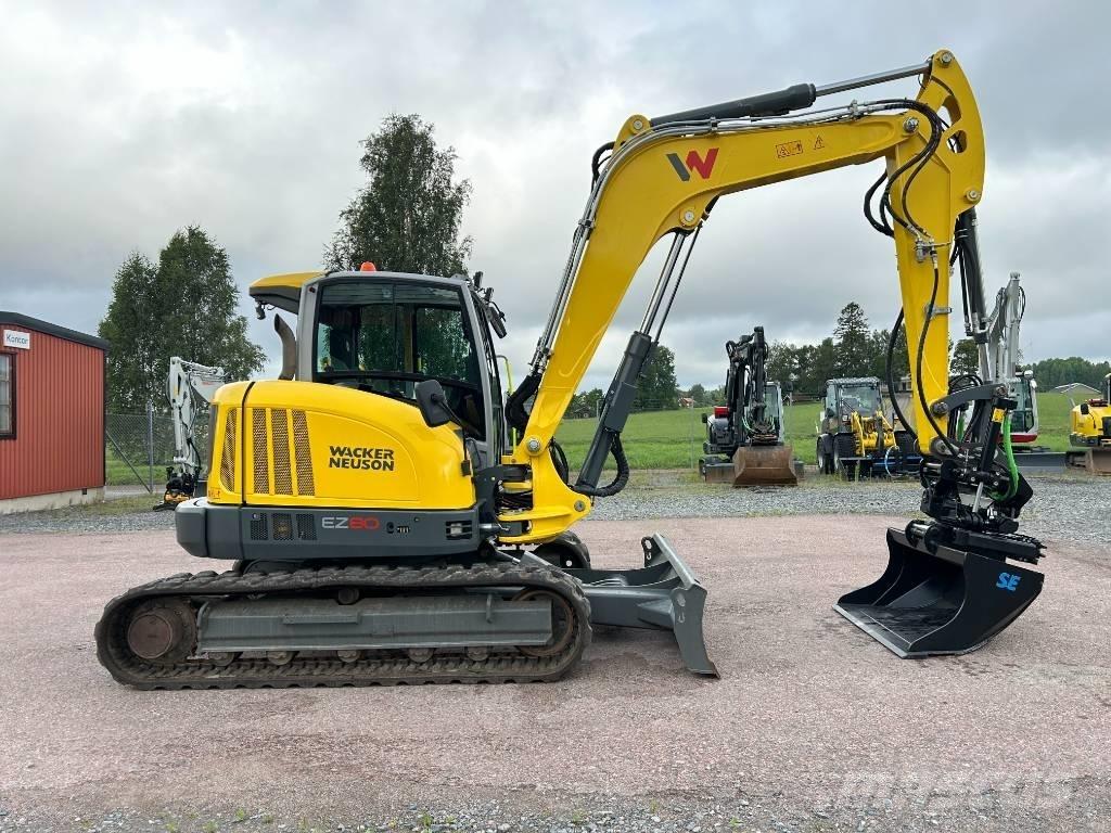 Wacker Neuson EZ80 中型挖土機/掘鑿機/挖掘機 7t-12t