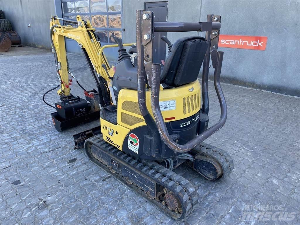 Yanmar VIO12 旋轉式挖土機/掘鑿機/挖掘機
