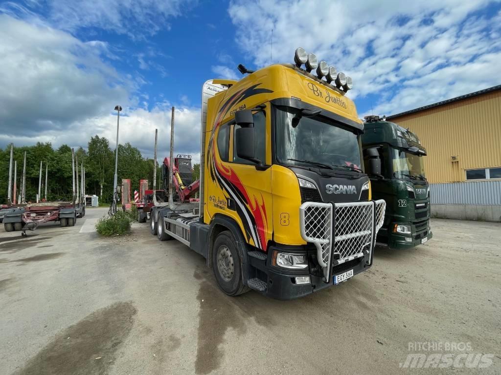 Scania R650 木材貨車
