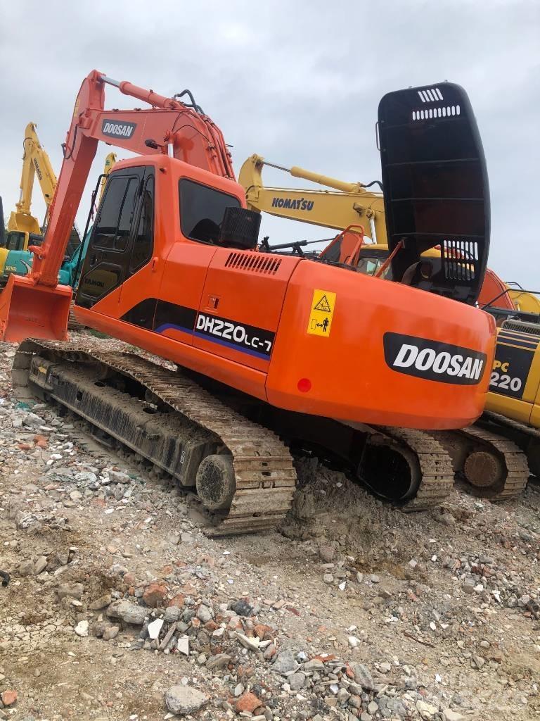 Doosan DH 220 LC-7 履帶式 挖土機/掘鑿機/挖掘機
