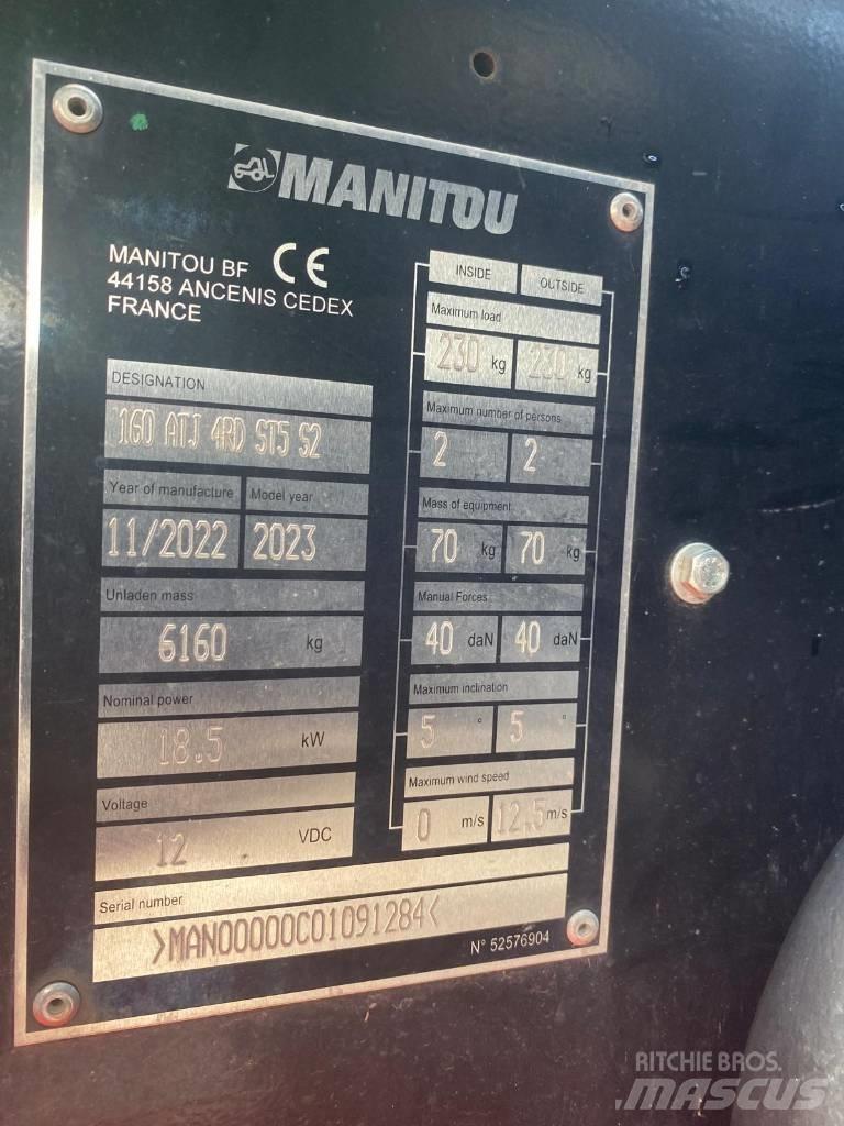 Manitou 160 ATJ 曲臂高空作業車