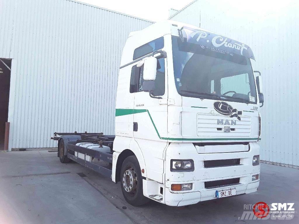 MAN TGA 18.430 貨櫃框架卡車