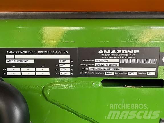 Amazone UX11201 自走式噴霧機