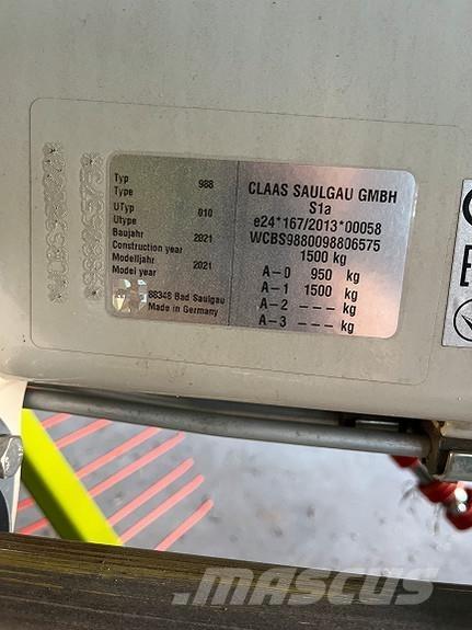 Claas Liner 2900 堆草機