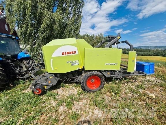 CLAAS Uniwrap 355 圓型牧草打包機