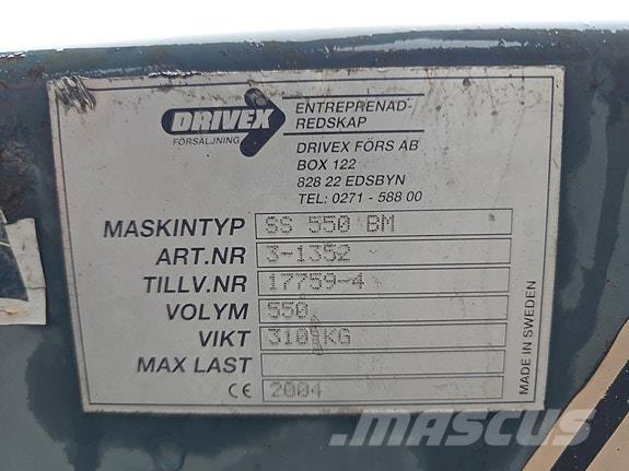 Drivex SS 550 BM 其他組件