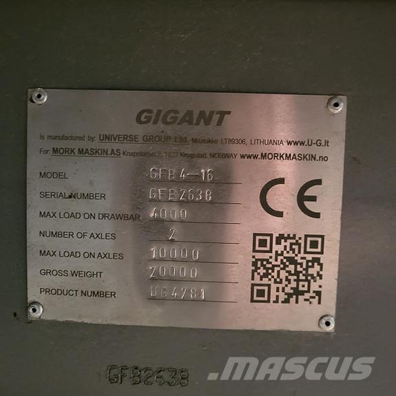 Gigant GFB 4-16 通用型拖車