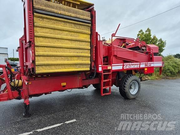Grimme SE140 馬鈴薯收穫機和挖掘機