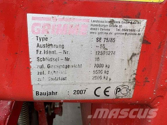Grimme SE75-55 馬鈴薯收穫機和挖掘機