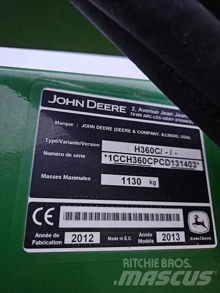 John Deere H360C 其他農業機械