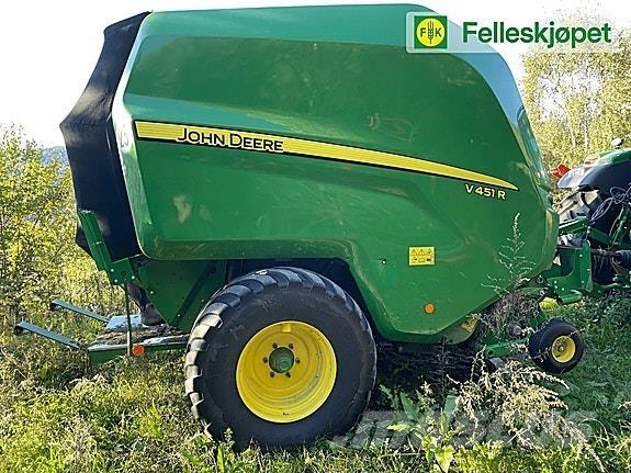 John Deere V451r 圓型牧草打包機