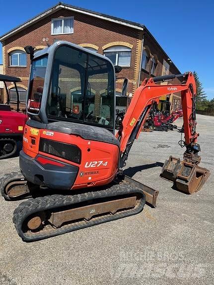 Kubota U27 小型挖土機/掘鑿機<7t(小型挖掘機)