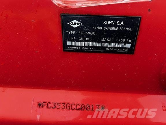 Kuhn FC353 GC 割草劑