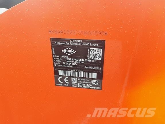 Kuhn FC3561TCD 其他牧草收穫設備