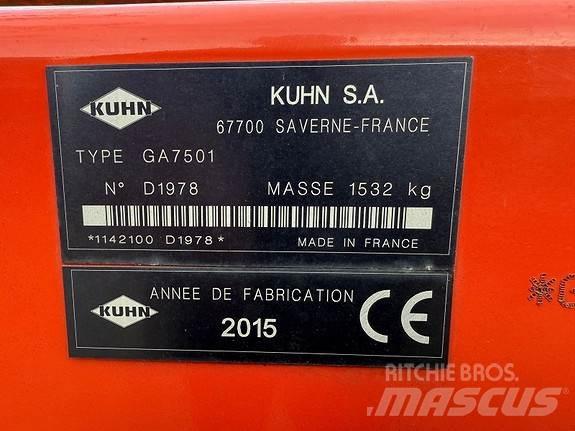Kuhn GA7501 堆草機