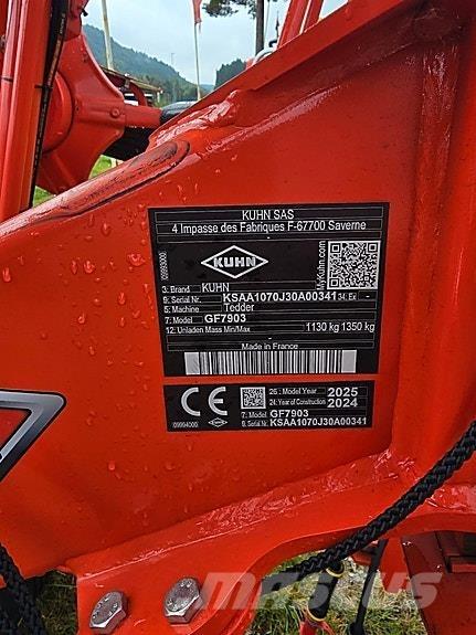 Kuhn GF7903 圓型牧草打包機