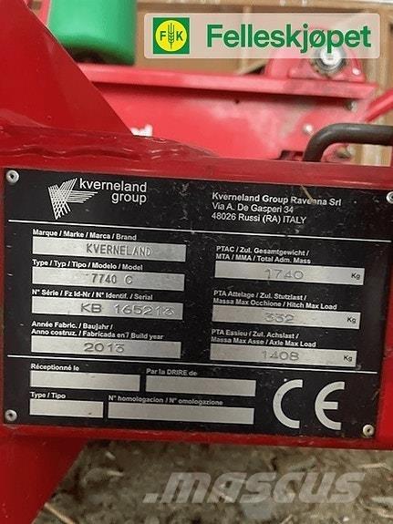 Kverneland 7740C 包裝機