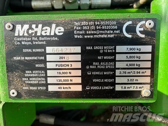 McHale FUSION 3 圓型牧草打包機