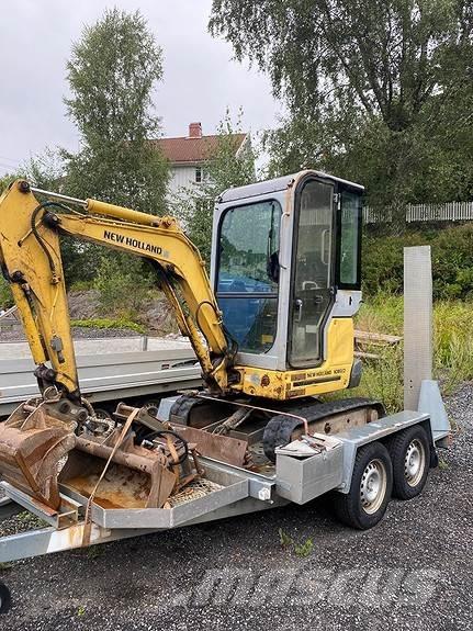 New Holland E18SR 小型挖土機/掘鑿機<7t(小型挖掘機)