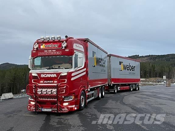 Scania 650 S 貨箱式卡車