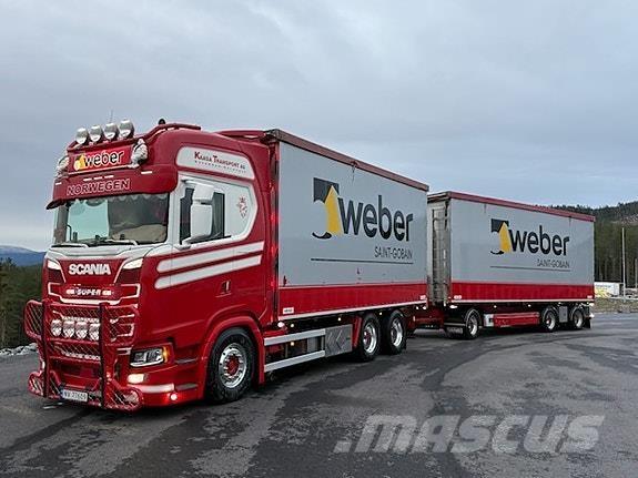 Scania 650 S 貨箱式卡車