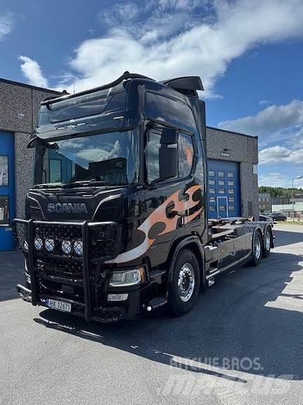 Scania R580LB6X4Nb 起重可拆卸式卡車