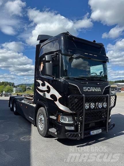 Scania R580LB6X4Nb 起重可拆卸式卡車