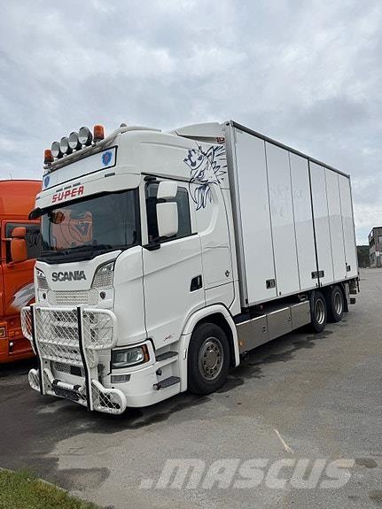 Scania S650B6X2NB 貨箱式卡車
