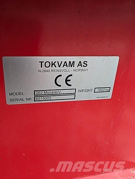 Tokvam 262 monster. 掃雪機